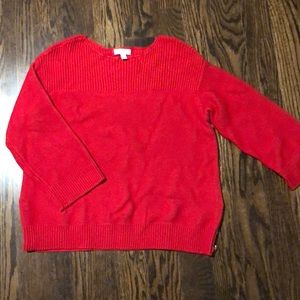 NWT chunky red sweater